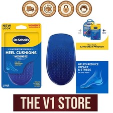 Advanced Heel Cushions with Massaging Gel  Shock Absorption for Discomfort