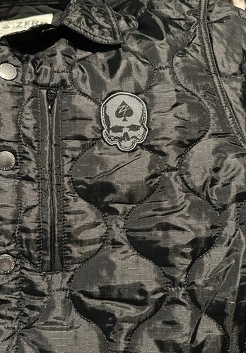 Zero Foxtrot Woobie Shacket Mens Size Medium Black New Without Tags - Picture 7 of 11