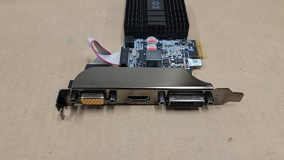 ZOTAC NVIDIA GeForce GT 710 ZT-71304-20L Zone Edition 1GB Graphics