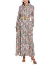 Anna Kay Courteney Maxi Shirtdress Women's