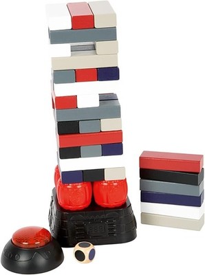 Lustiges Spiel mit Wackelturm Holzdynamit Small Foot mit Blöcken