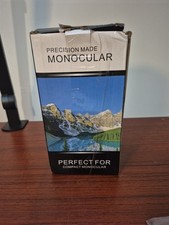 Monocular Telescope 80x100 High Power with Smartphone Adapter Tripod Black