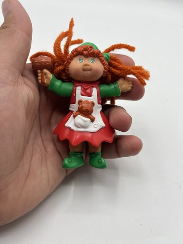 Cabbage Patch Kids 4" CPK Mini Puppe Figuren Vintage 6 Stück Spielzeug Weihnachten  - Bild 14 von 15