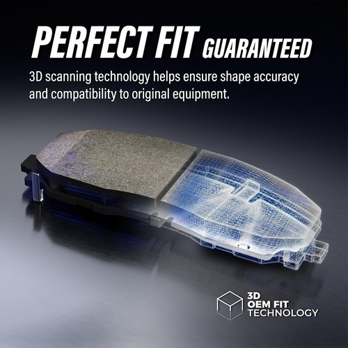 Transit Auto KTN-100623 Brake Pad Sets 4-Wheel Set Front & Rear for Kia Sorento - Picture 4 of 11
