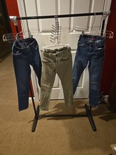 Children's place size 10 super skinny, two Pc, one of khakis skinny Lot Girls
