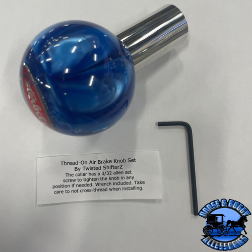 Cow Skull Brake Knobs Twisted Shifterz (Choose Color) (5/8"-11 female threads) - Picture 3 of 16