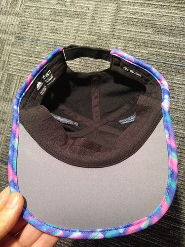 Adidas Adizero II Women's Runners Strapback Cap Climacool Hat Stretch Quick Dry - Picture 7 of 10