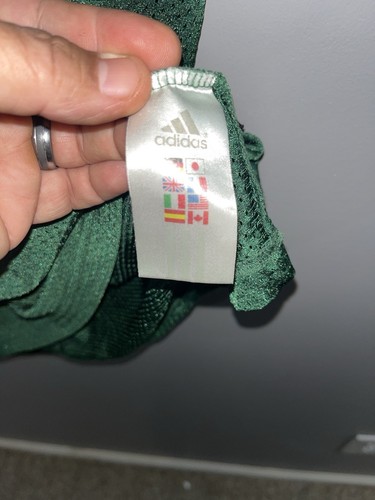 VINTAGE Adidas Notre Dame Fighting Irish Jersey Mens Large Green #10 - Picture 13 of 13