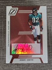 2005 Zenith Z-Graphs Autograph Jimmy Smith #Z-41 Jacksonville Jaguars Auto