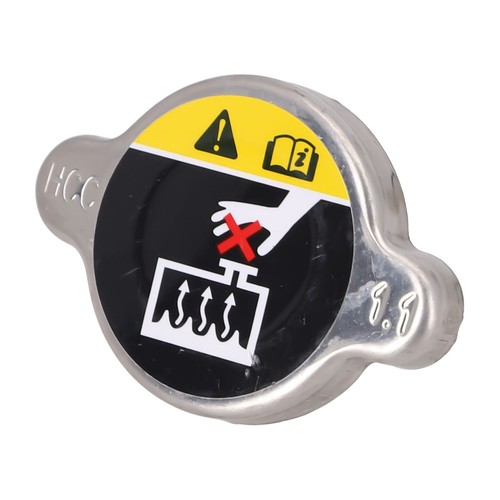 Black + Silver Radiator Protection Cap for Hyundai Tucson Elantra I30 I40 - Picture 6 of 24