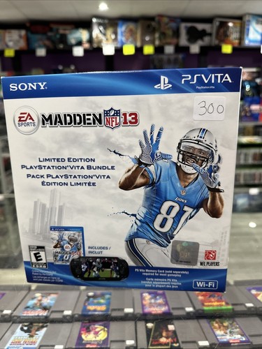 Sony PlayStation Vita Madden NFL 13 Bundle Black Handheld System In Box Tested - Picture 9 of 11