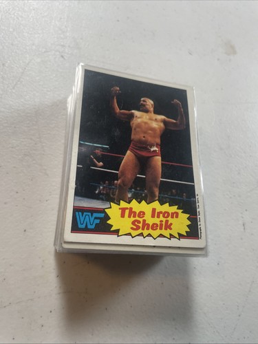 Great 1985 Topps WWF Trading Card Starter Set 63/66 Top Zustand - Bild 3 von 14
