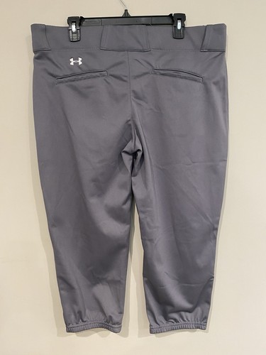 UNDER ARMOUR Mens Gray Baseball Pants Sz 2XL Xxl - Picture 3 of 3