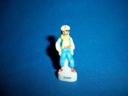 ALADDIN CARTOON 8er Set Minifiguren französisches Porzellan FEVES Epiphaniefiguren - Bild 3 von 10
