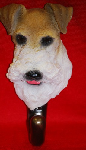 "Fox Terrier " Dog Leash Holder - Picture 2 of 6