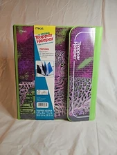 Mead Trapper Keeper Binder RETRO Vintage Style Cheetah/Leopard Boombox 80-90’s