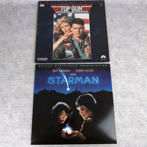 Laserdisc Movie Lot of 6 Top Gun, Starman, Total Recall, Wild Pair, Casino Royal - Picture 2 of 10