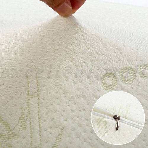 Luxury Soft Contour Bamboo Pillows Cushion Memory Foam Fabric Hypoallergenic AU - Picture 10 of 12