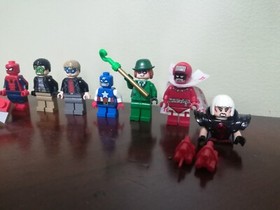 Super Hero Lego Minifigures Marvel Lego Batman Movie 70903 76082 Incomplete