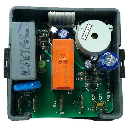 Borg 27501-030 Type 650 120/240 V AC 1/2-3/4 HP 10-15 A Digital PLC Timer Module - Picture 3 of 4