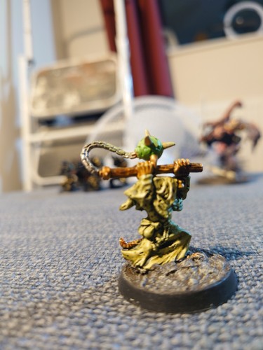 METAL OOP | Skaven Plague Censer Bearer x2 | Warhammer AOS | Painted | 1993 - Picture 5 of 6
