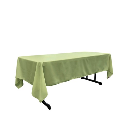LA Linen Polyester Poplin Rectangular Tablecloth, 60 by 144-Inch. Made in USA - Picture 54 of 72