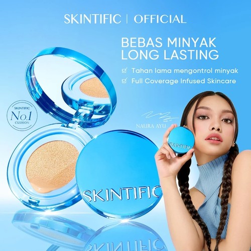 SKINTIFIC Perfect Stay Velvet Matte Cushion Oil Control 11ml #02 Ivory - Bild 3 von 11