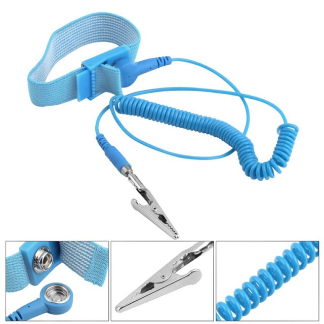 Brand Anti Static ESD Wrist Strap Discharge Band Grounding Prevent Static-Shock