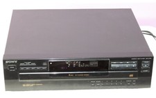 Vintage Sony CDP-C345 High Density Linear Converter Carousel 5 Disc CD Player