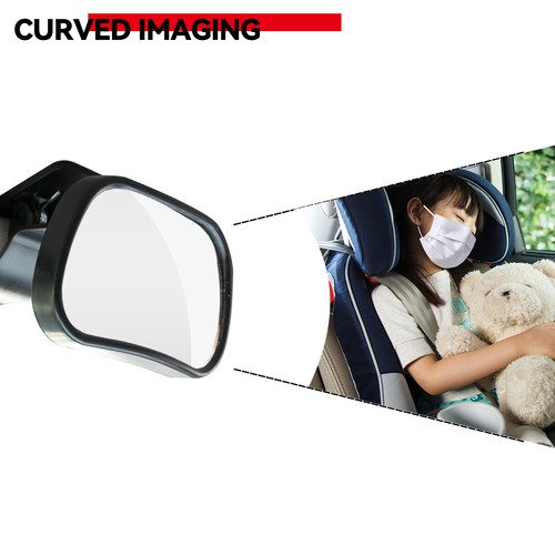 Adjustable Baby Safety Rear View Mirror For Car Windscreen Suction Cup USA - Picture 7 of 9