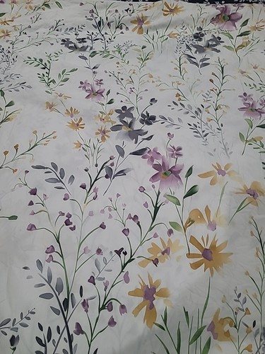 Get Bed Ready 100% Cotton Floral/ Botanical King Sz Duvet Cover - Picture 3 of 7