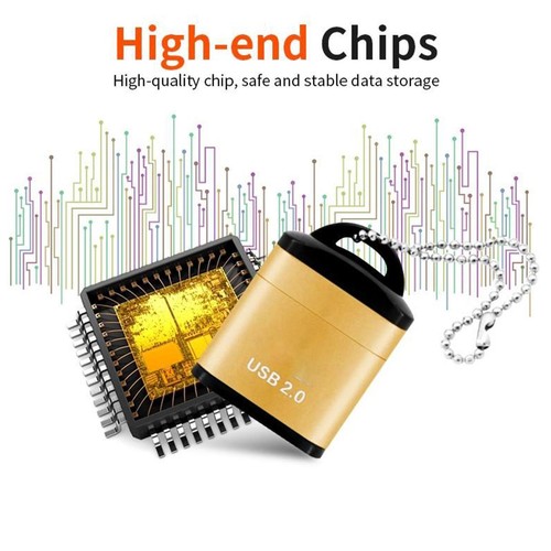 Memory Card Reader Adapter High Speed USB 2.0 Reader TF HOT For Micro SDXC🌞 - Afbeelding 10 van 17