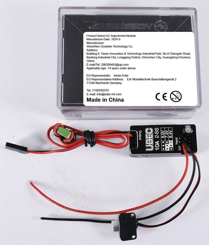 Hobbywing UBEC 10A Car Regulator Module IP67 2-6S 6/7.4/8.4V For RC Crawlers Car - Bild 7 von 13