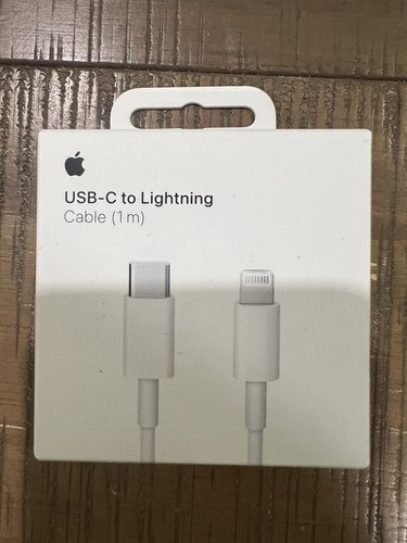 NEW Apple 1m USB Type-C to Lightning Cable Charging Cord - Picture 1 of 2