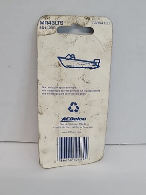 MR43LTS AC Delco spark plug Mercury # 33-862029 | eBay