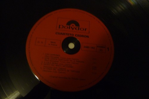 CUARTETO CEDRON LP DE ARGENTINA. SIGNED DEDICACE MIGUEL PRAINO CARLOS CARLSEN. - Imagen 4 de 5