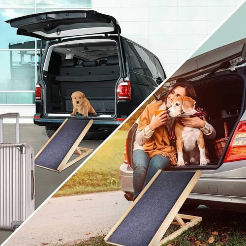 The Perfect Way to Help Your Pet: Height-Adjustable Dog Ramp Steps - Picture 5 of 11