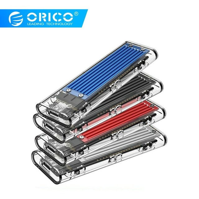 PCIe M Key M.2 NVME SSD to USB 3.1 Type C USB-C Gen2 10Gb Adapter with Enclosure
