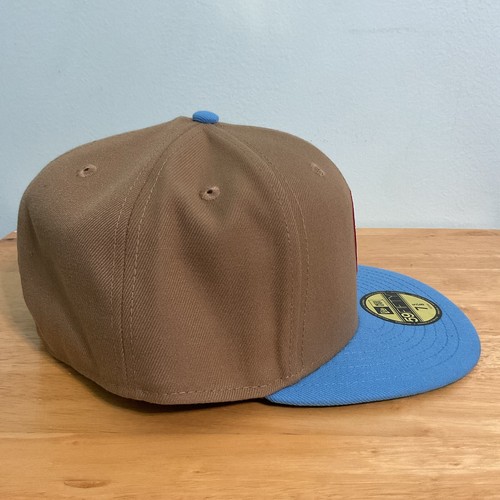 New York Giants New Era 59Fifty Khaki Fitted Cap Hat Mens Size 7 5/8 - Picture 7 of 10