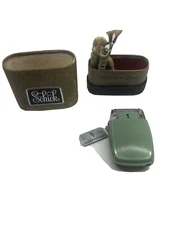 Vintage Lady Schick Electric Razor Shaver Teal Green NON WORKING PARTS or REPAIR