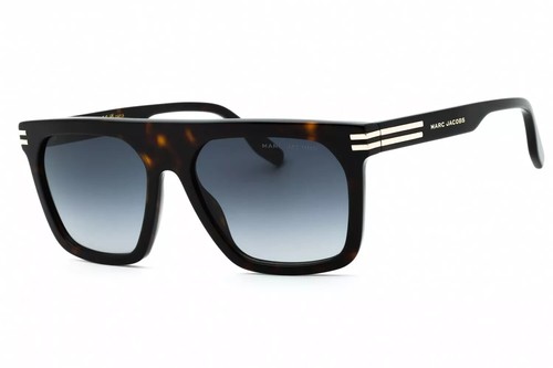 New Marc Jacobs MARC680/S 0086 90 Dark Havana Frame Gray Gradient Sunglasses - Picture 4 of 4