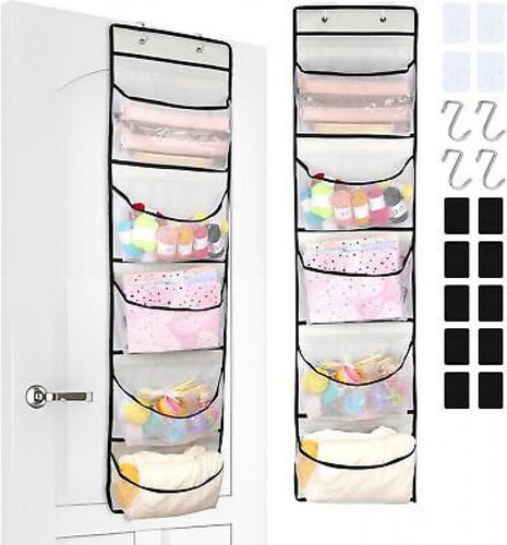 Over The Door Pantry Organizer Hanging Storage Room Organizer Bedroom Bathroom