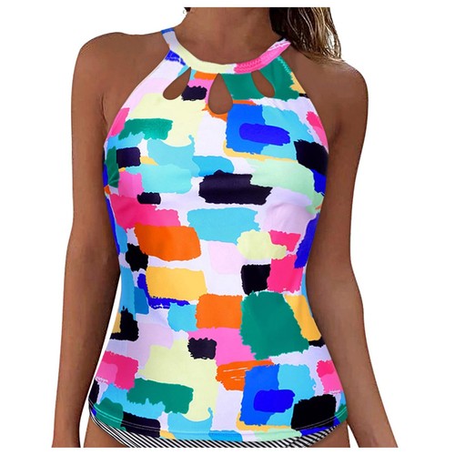 Women Lace Up Swimwear Tops Underwire Full Coverage Bikini Top Push Up Swimwear - Picture 8 of 60