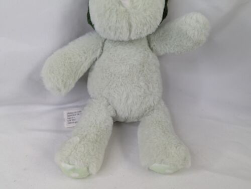 Juguete de peluche Kellytoy Sonajero de dinosaurio verde clip de 8 pulgadas 2020 - Imagen 3 de 8