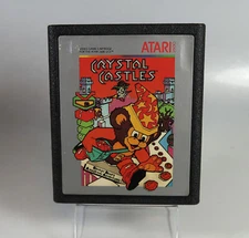Atari 2600: CRYSTAL CASTLES Cartridge - Tested & WORKS