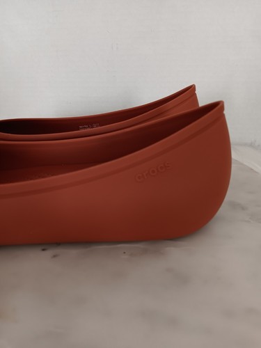 Scarpe basse Crocs donna taglia 7 slip on arancione bruciato - Foto 5 di 13