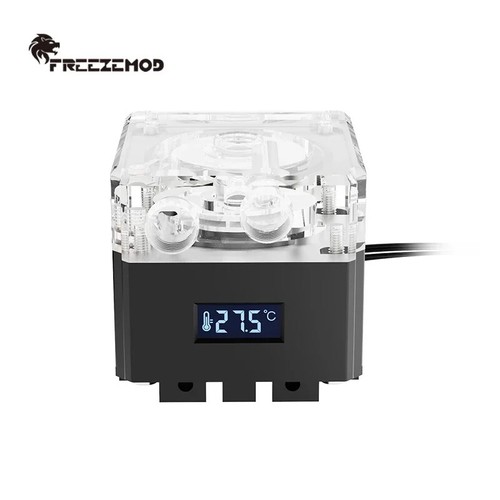 FREEZEMOD Mute Water Pump PWM Intelligent Flow 800L/H VA LCD Temperature Sense - Imagen 2 de 6
