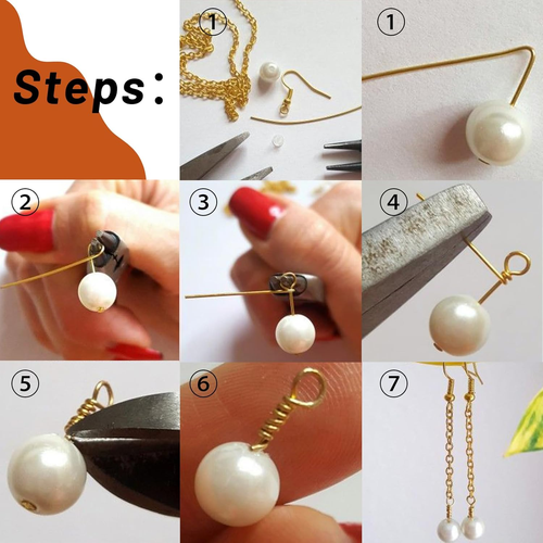 900 Stück Kopfstifte zur Schmuckherstellung, 30 mm 40 mm 50 mm Flachkopfstifte, Metallst - Bild 3 von 6