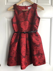 children's place red dress