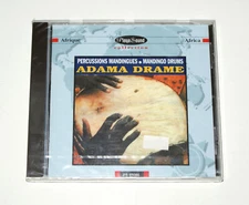 ADAMA DRAME - MANDINGO DRUMS - PERCUSSIONS MANDINGUES - CD (1992) MADE IN FRANCE
